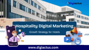 Hotel marketing team analysing digital campaigns with a hospitality digital marketing agency.