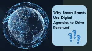 Illustration showing how digital marketing agencies convert traffic into revenue growth