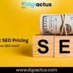 SEO optimization service workflow showing strategy, execution, and return on investment.