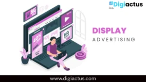 Display advertising example showing banner ads across websites and apps